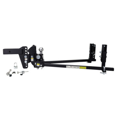 Weigh Safe True Tow Middleweight Weight Distribution Hitch with Lock Set, 6″ Drop, 2″ Shaft, 12,500 lbs.