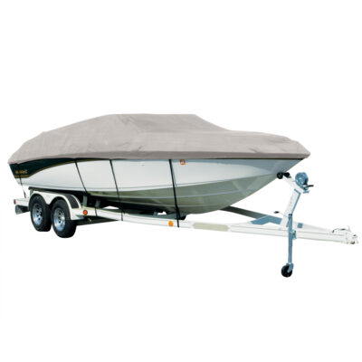 Covermate Sharkskin Plus Exact-Fit Cover for Skeeter Ss 140  Ss 140 No Shield W/Port Troll Mtro/B. Silver