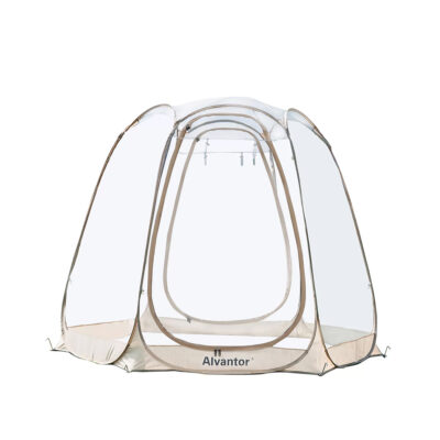 Alvantor Clear Pop-Up Bubble Tent, 10′ x 10′