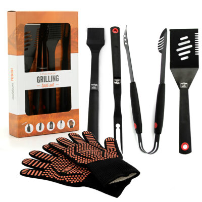 Yukon Glory Heavy-Duty 5-Piece Grilling Tools Set