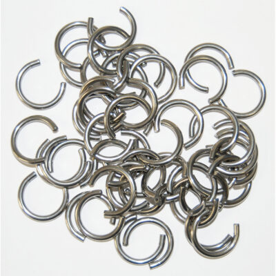 Clinching Rings Large 50 Rings fit 3/8″ to 1/2″ cord