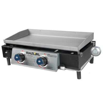 Razor Portable 2-Burner LP Gas Griddle